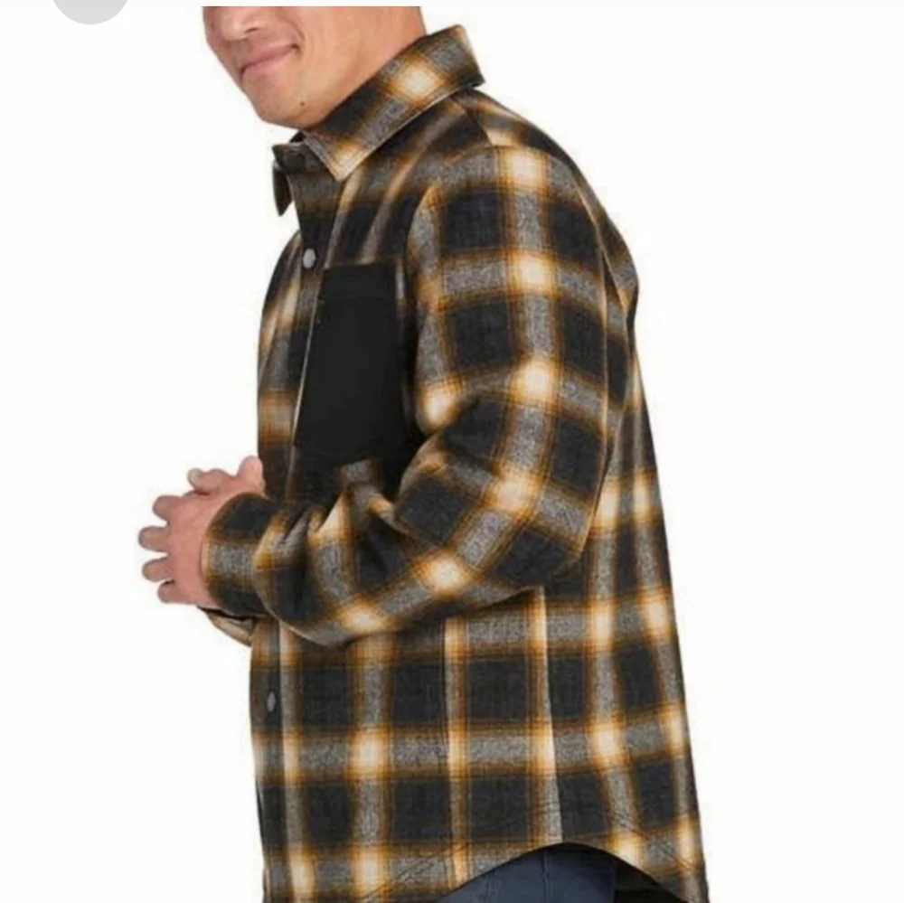 Pendleton Men’s Wool Blend Shirt Jacket nwt gray